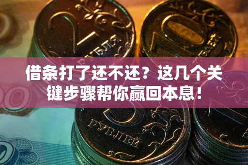 济南借条打了还不还？这几个关键步骤帮你赢回本息！