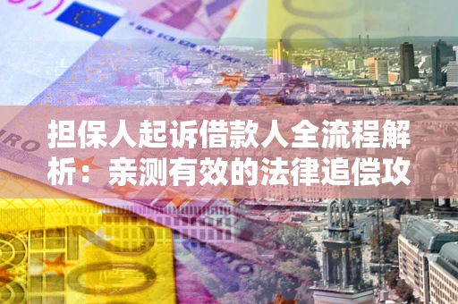 济南担保人起诉借款人全流程解析：亲测有效的法律追偿攻略