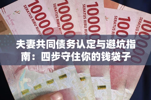 济南夫妻共同债务认定与避坑指南：四步守住你的钱袋子