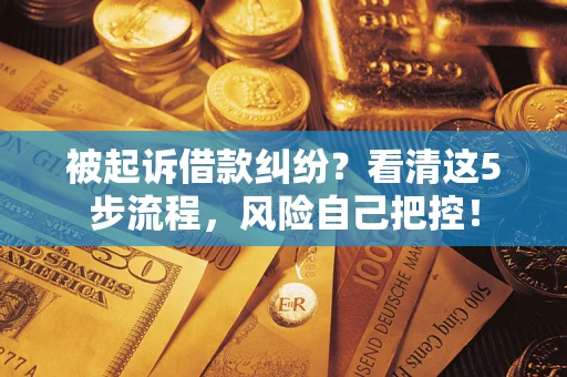 济南被起诉借款纠纷？看清这5步流程，风险自己把控！